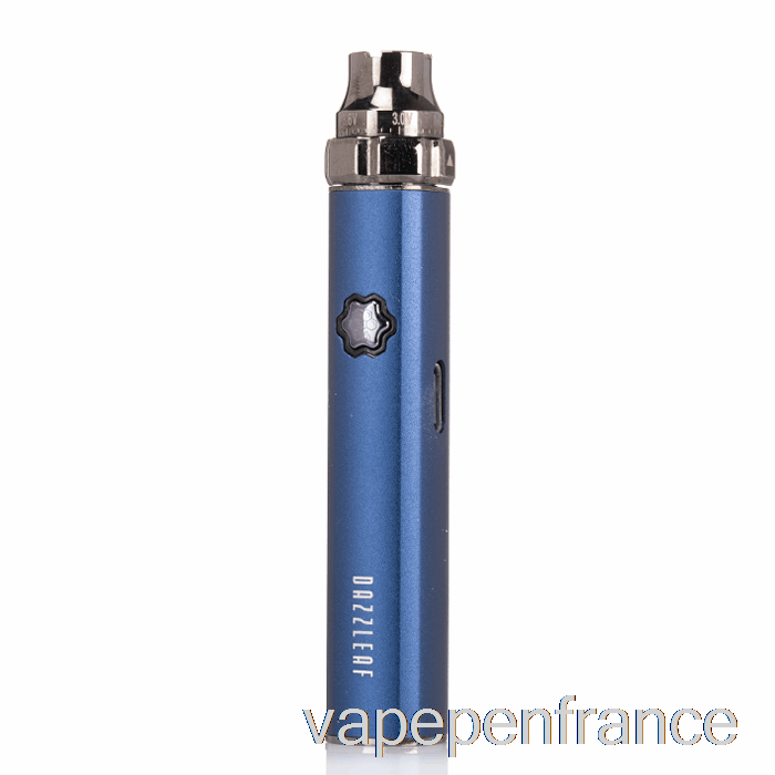 Stylo Vape Bleu Marine Avec Batterie Dazzleaf Squarii Top Twist 510